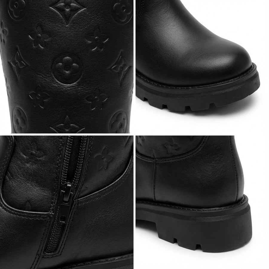 Bottes Fille Tendance Noire – Importées d’Espagne 🇪🇸