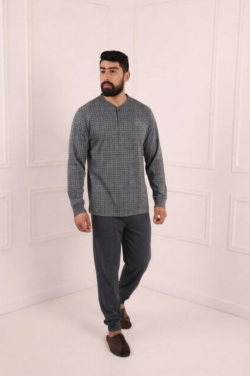 Pyjama Homme – Élégance et Confort d'Excellence Européenne (GD )