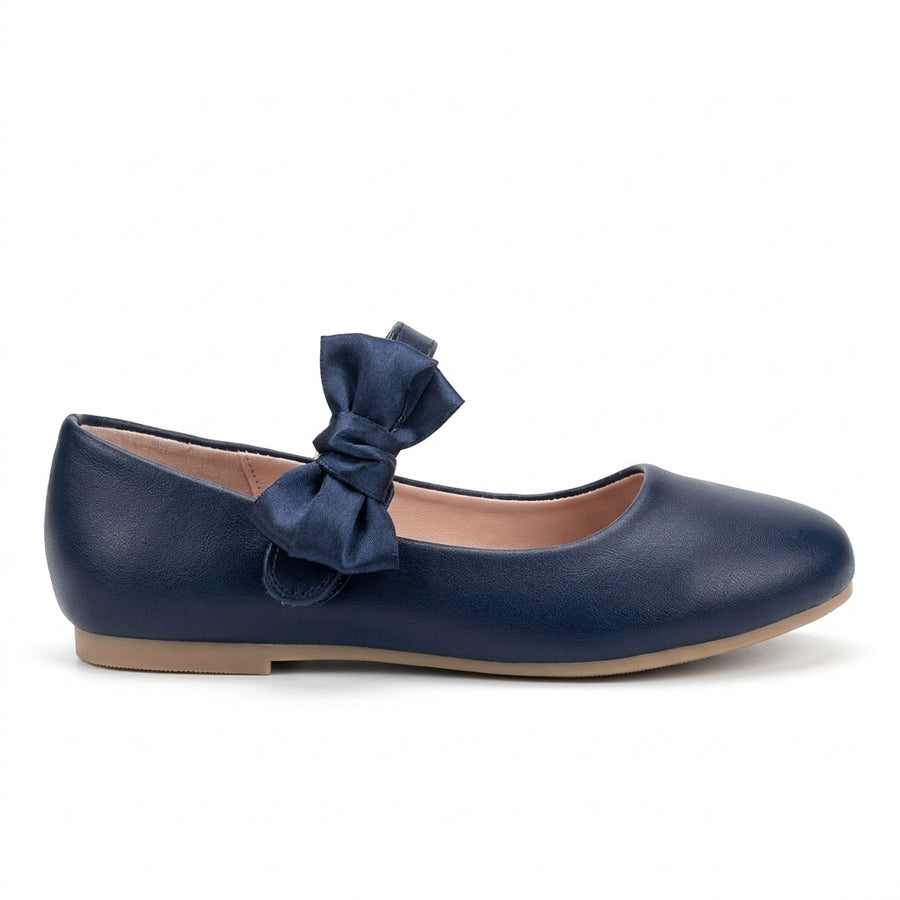 Ballerines Fille Mary Jane à Nœud – Bubble Kids – Importées d’Espagne 🇪🇸 – Bleu_Marine