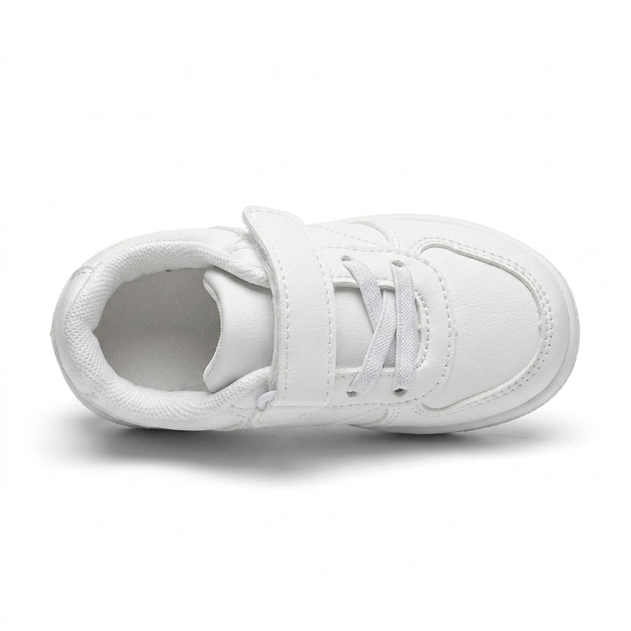 Baskets Bébé Blanches Scratch – Importées d’Espagne 🇪🇸