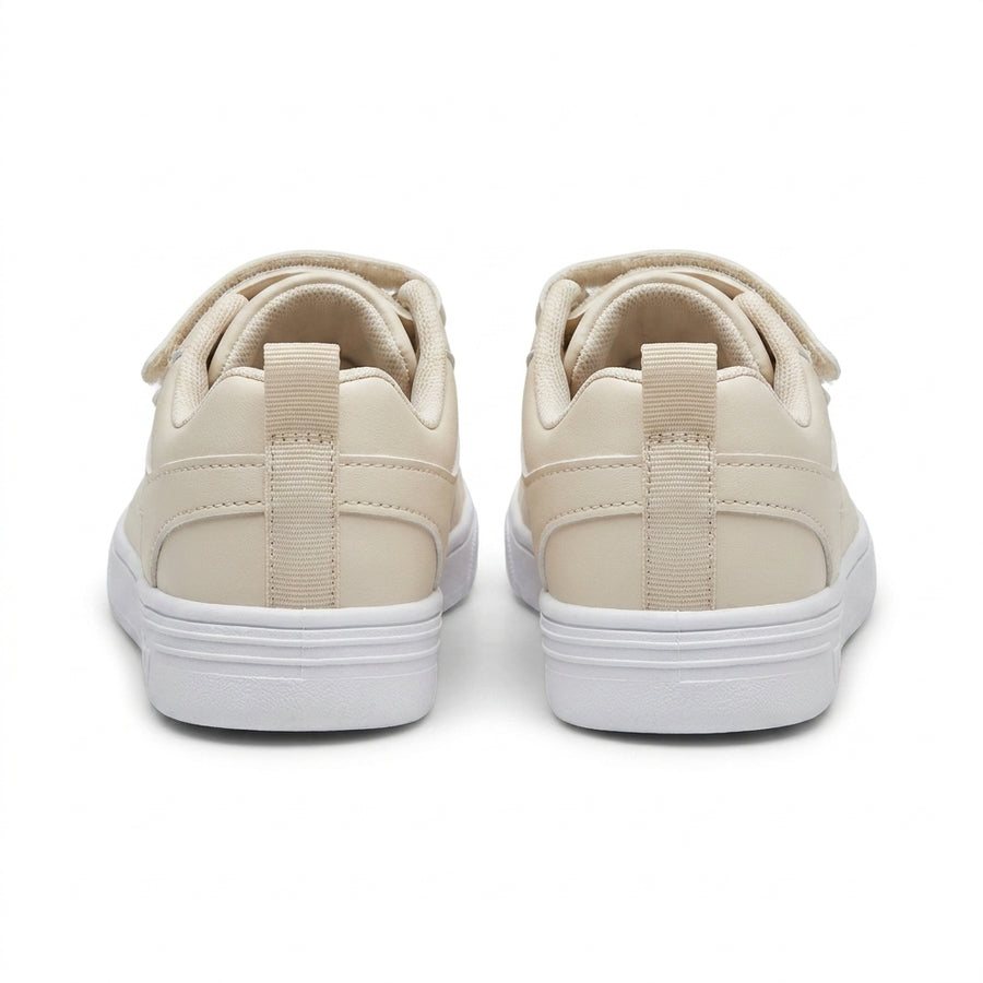Baskets Enfant Unisexes Double Scratch – Importées d’Espagne 🇪🇸 – Beige