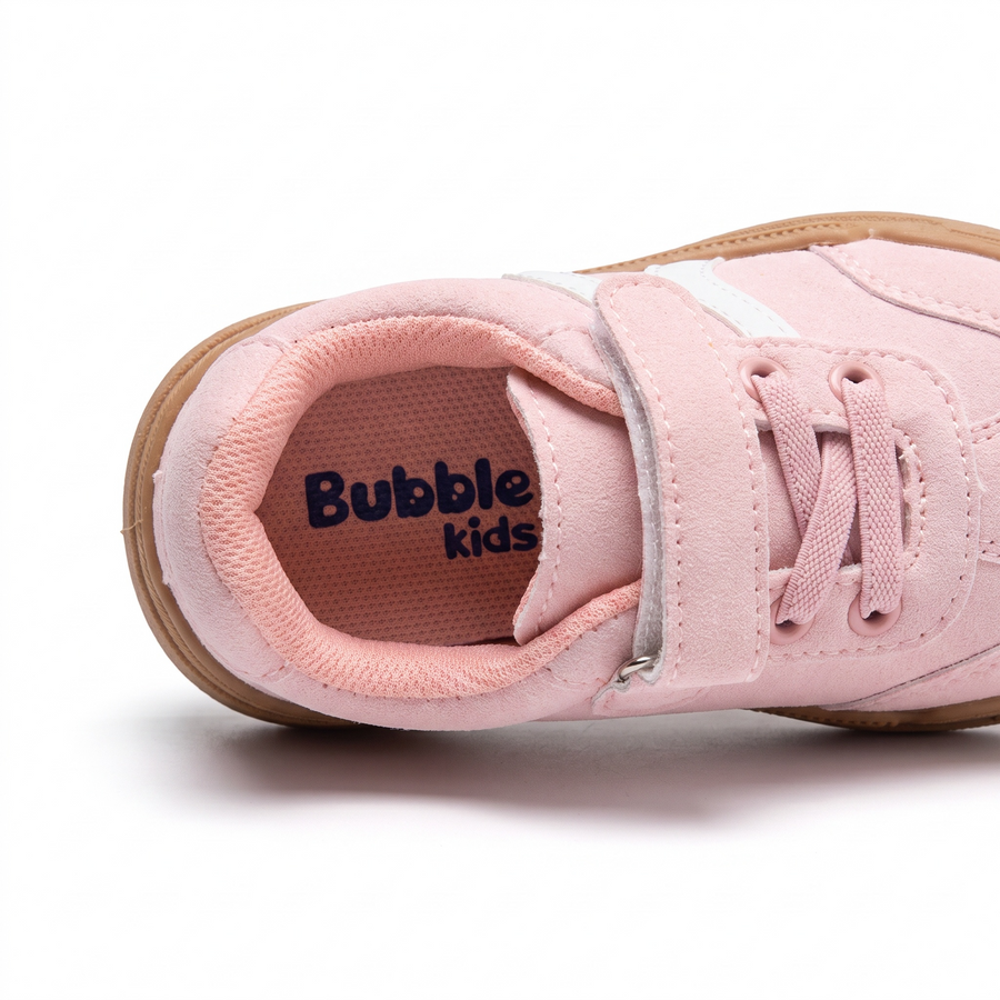 Baskets Fille Scratch – Bubble – Importées d’Espagne 🇪🇸 – Rose