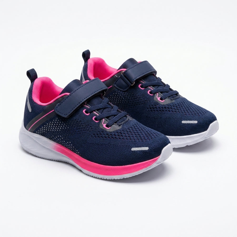 Baskets Fille Running Mémoire de Forme – Importées d’Espagne 🇪🇸 – Bleu