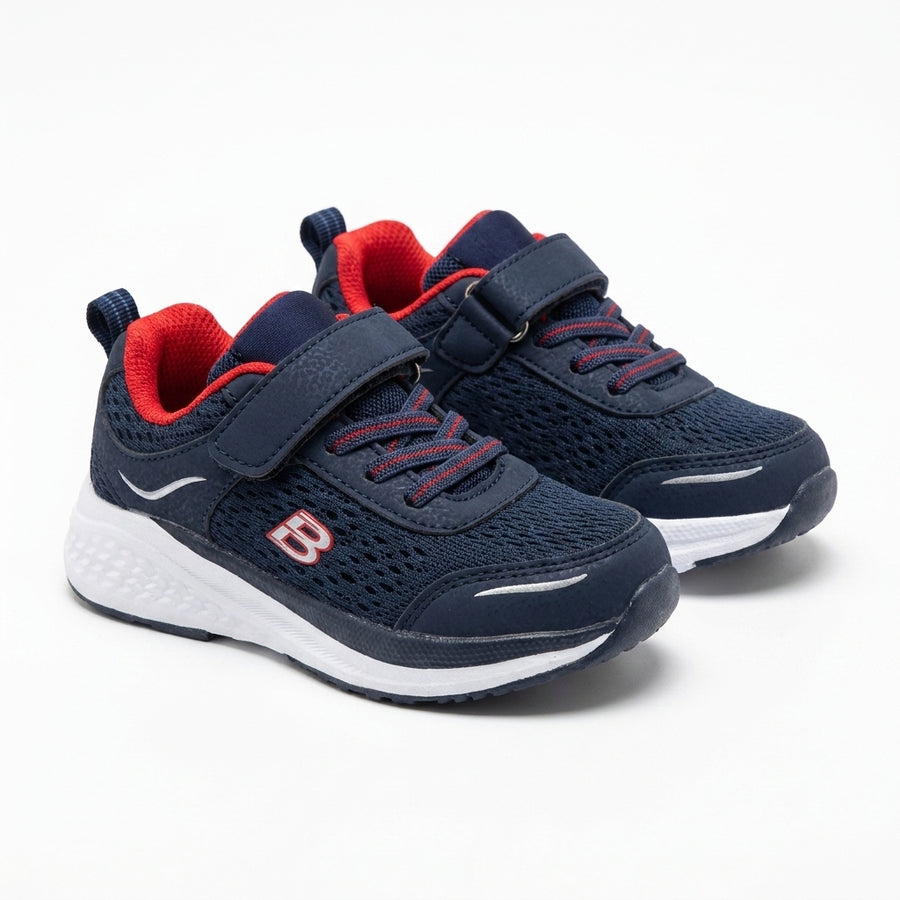 Baskets Garçon Running Scratch – Importées d’Espagne 🇪🇸 –  Rouge & Bleu