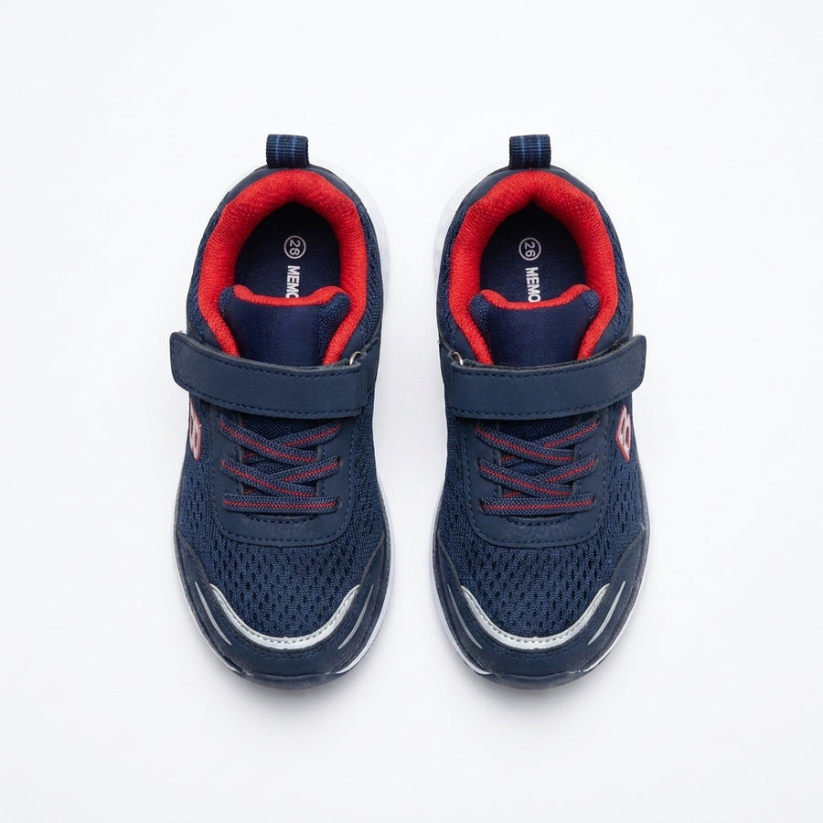 Baskets Garçon Running Scratch – Importées d’Espagne 🇪🇸 –  Rouge & Bleu