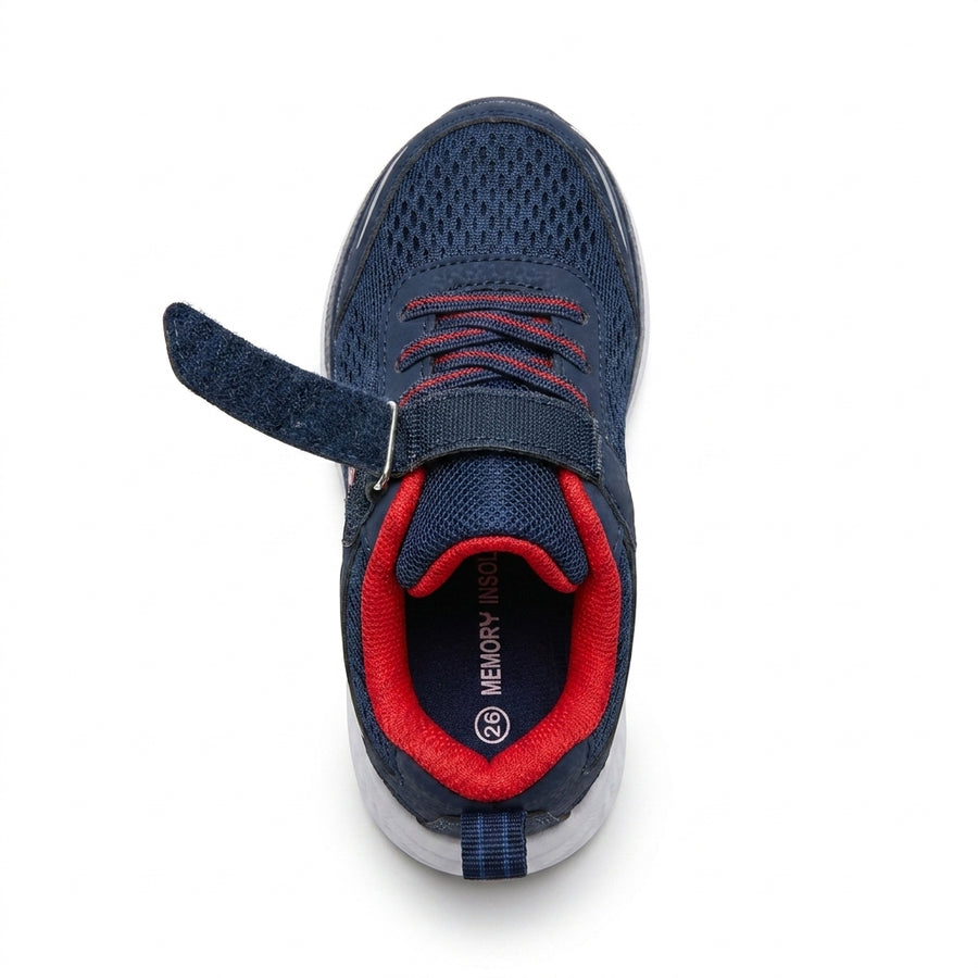 Baskets Garçon Running Scratch – Importées d’Espagne 🇪🇸 –  Rouge & Bleu