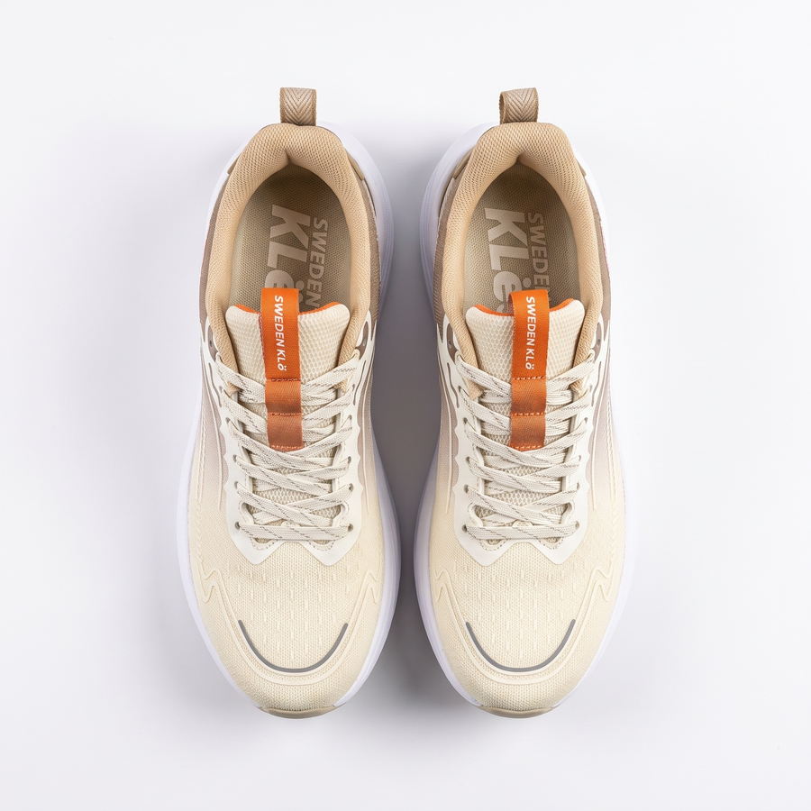 Baskets Homme Sweden KLE Beige & Crème – Importées d’Espagne 🇪🇸
