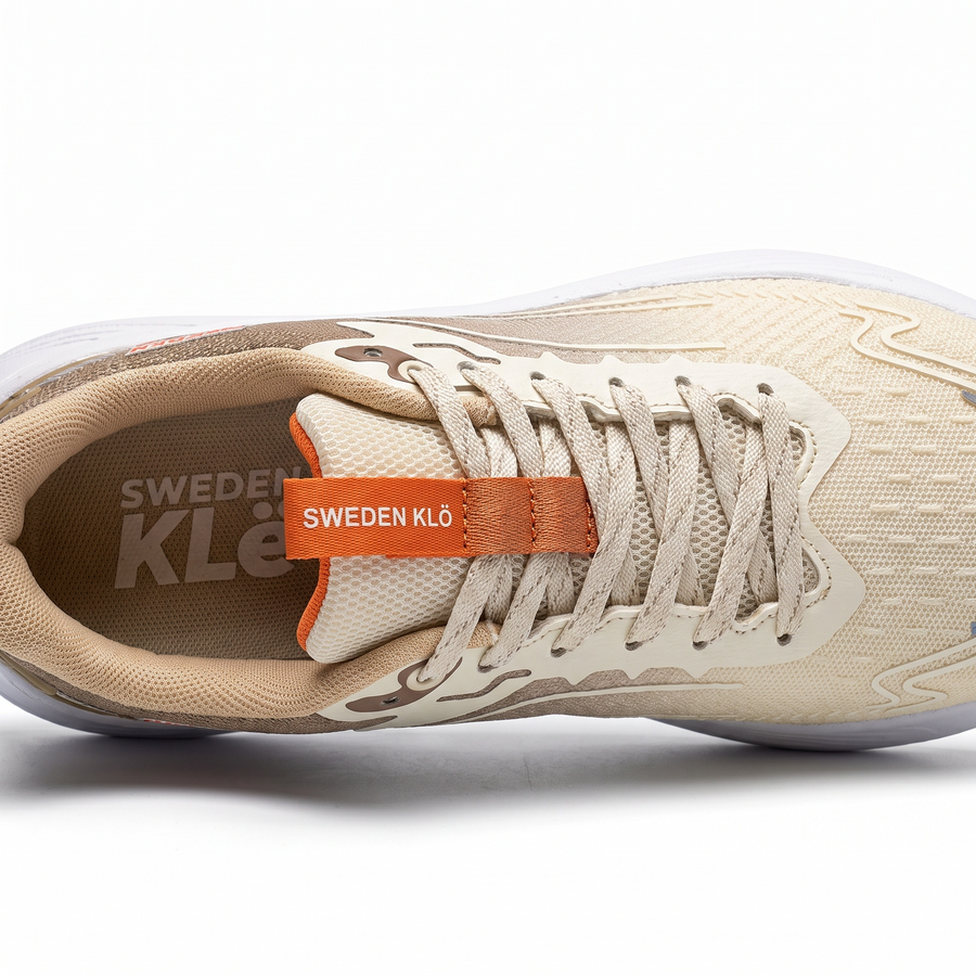Baskets Homme Sweden KLE Beige & Crème – Importées d’Espagne 🇪🇸