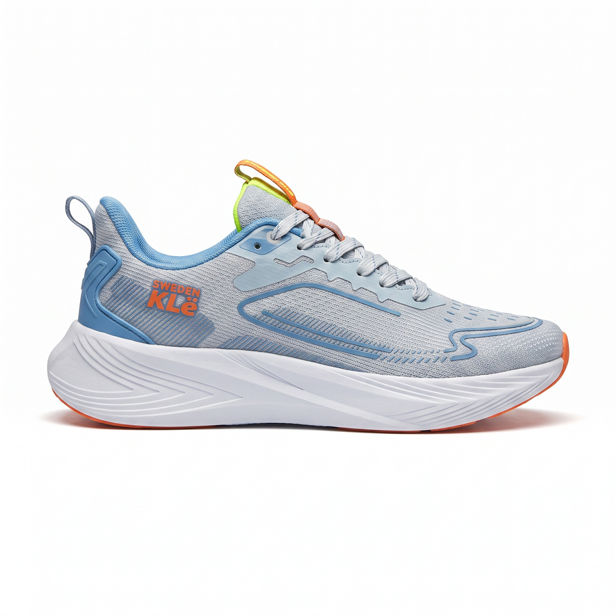 Baskets Homme Sweden KLE Gris & Bleu – Importées d’Espagne 🇪🇸