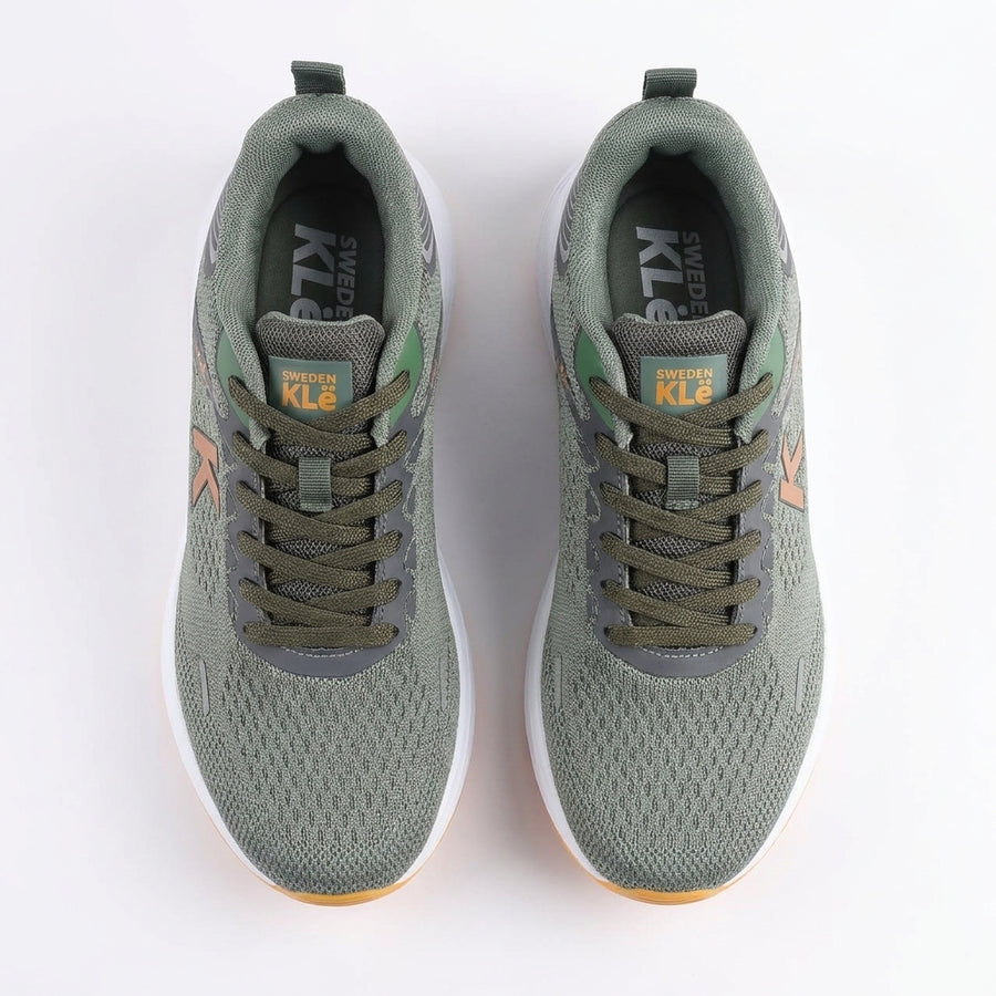 Baskets Homme Sweden KLE Kaki & Vert – Importées d’Espagne 🇪🇸