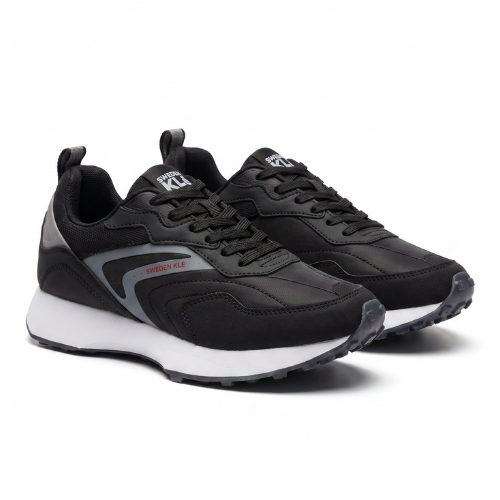 Baskets Homme Sweden KLE – Importées d’Espagne 🇪🇸 – Noir