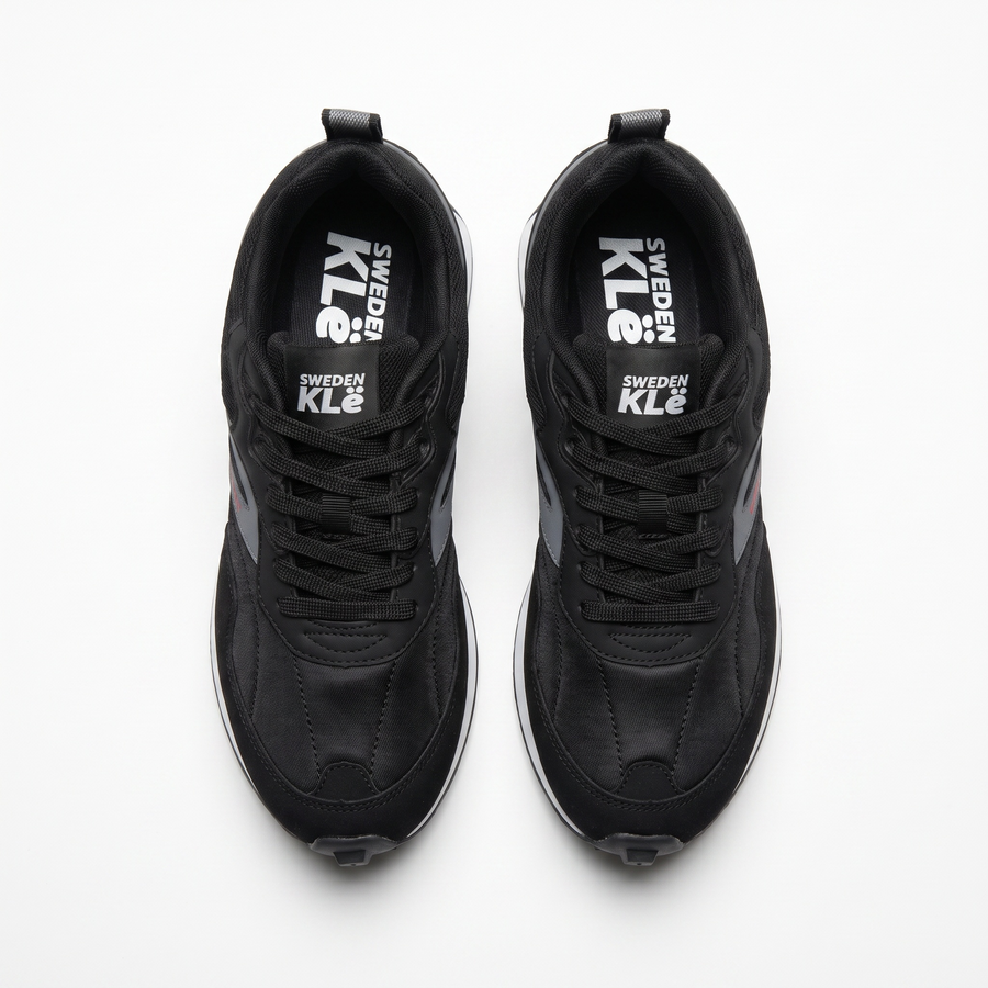 Baskets Homme Sweden KLE – Importées d’Espagne 🇪🇸 – Noir