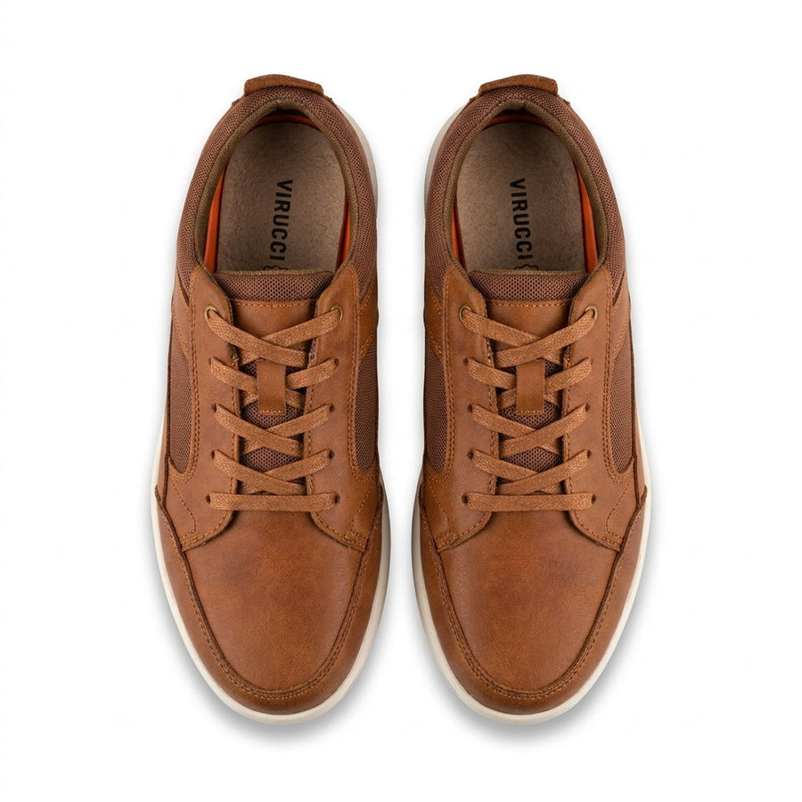 Baskets Homme VIRUCCI Casual – Importées d'Espagne 🇪🇸 – Cognac