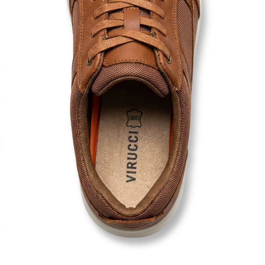Baskets Homme VIRUCCI Casual – Importées d'Espagne 🇪🇸 – Cognac