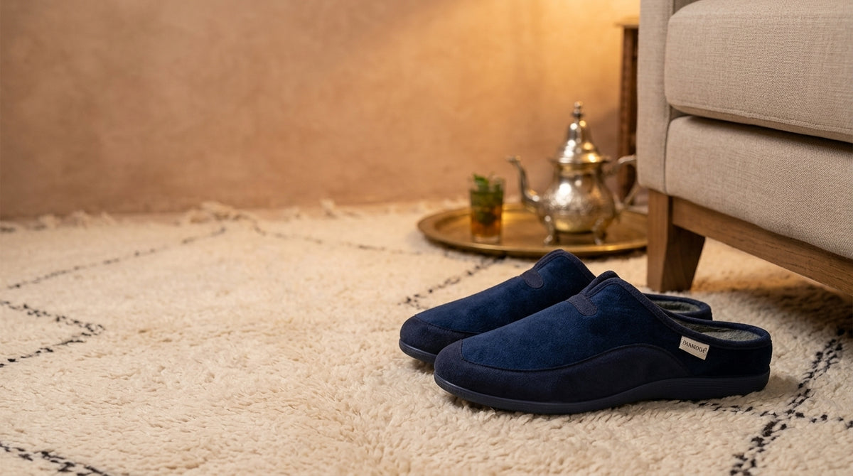 Pantoufles homme chaudes – Bombas Maroc