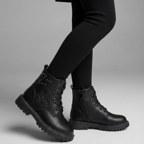 Bottines Étoile Glitter – Importées d’Espagne 🇪🇸