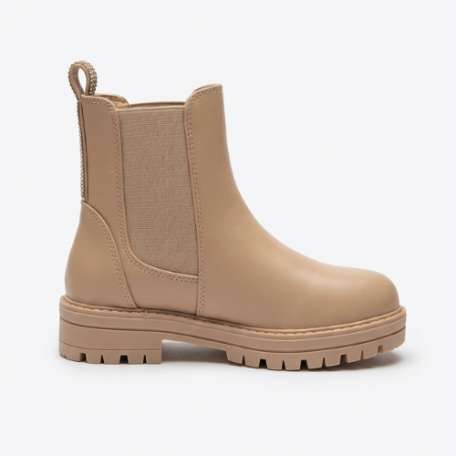 Bottines Chelsea Beige – Importées d’Espagne 🇪🇸