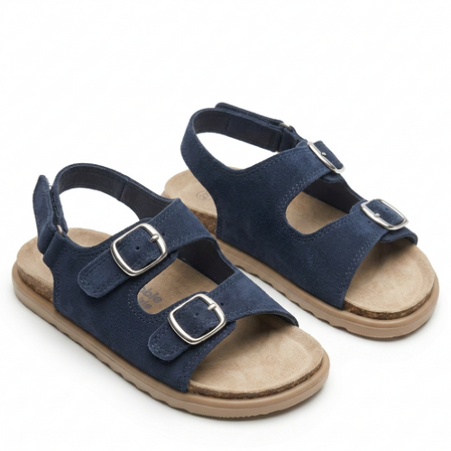 Sandales Enfant Boucles & Scratch – Importées d'Espagne 🇪🇸 – Bleu