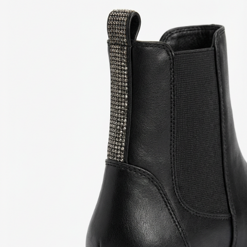Bottines Chelsea Noires – Importées d’Espagne 🇪🇸