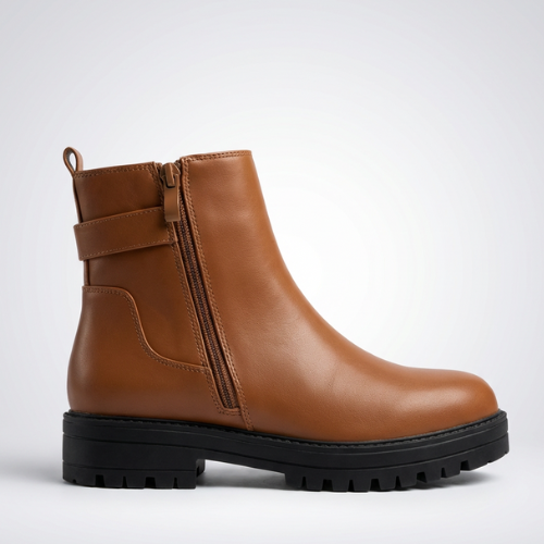 Bottines Fille Chelsea Marron – Importées d’Espagne 🇪🇸