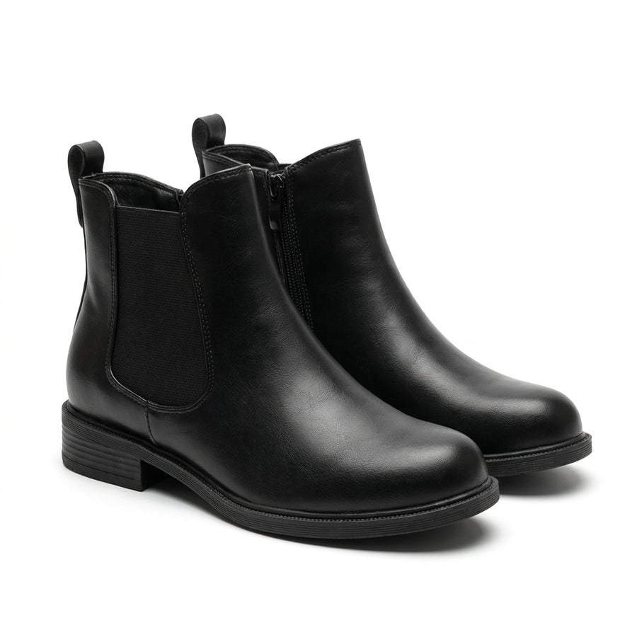 Bottines Chelsea Femme Classiques – Noir