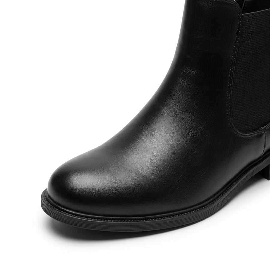 Bottines Chelsea Femme Classiques – Noir