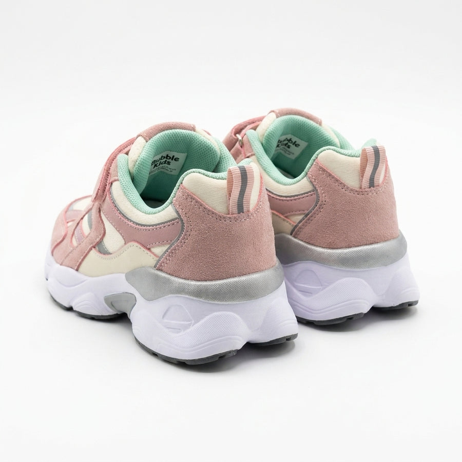 Baskets Fille Scratch – Bubble – Importées d’Espagne 🇪🇸 – Rose