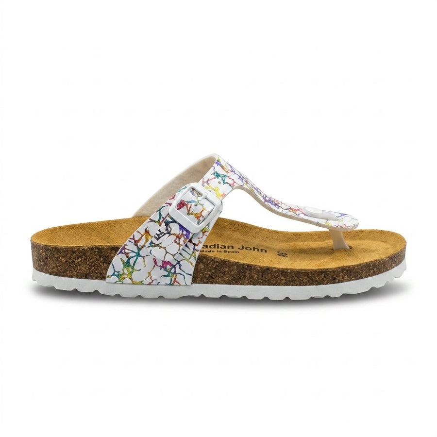 Tongs Femme Canadian John – Made in Spain 🇪🇸 – Blanc