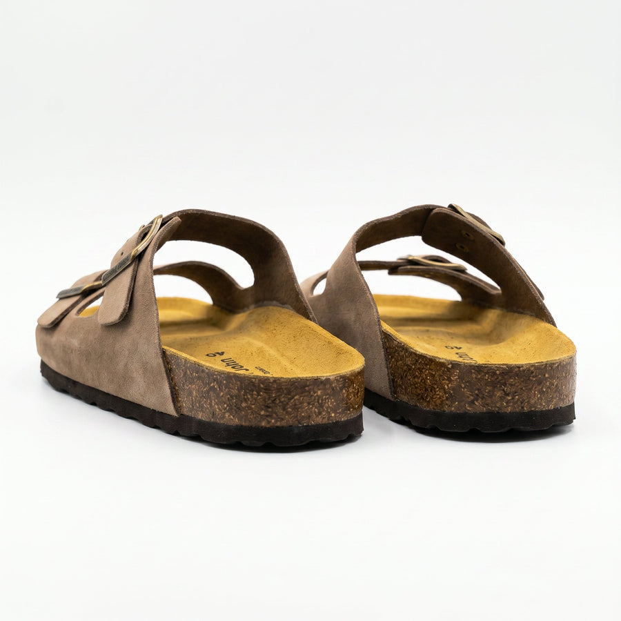 Sandales Homme Canadian John Nubuck – Made in Spain 🇪🇸 – Taupe