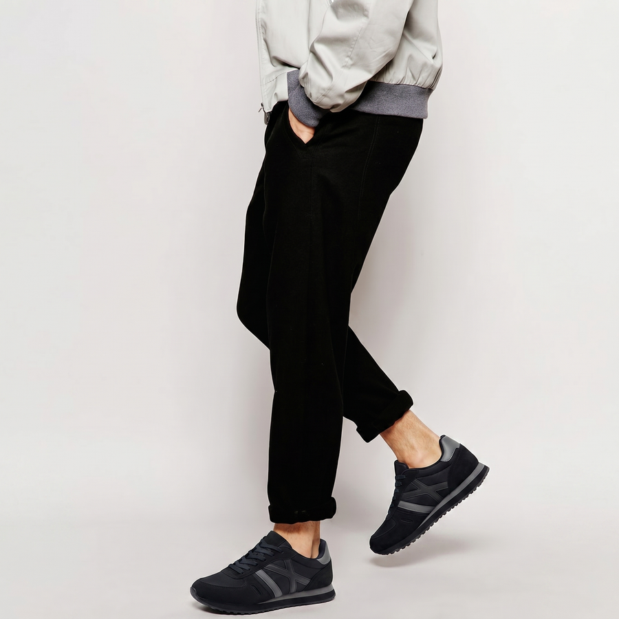 Baskets Homme All Black Minimalistes – Importées d’Espagne 🇪🇸 – Noir