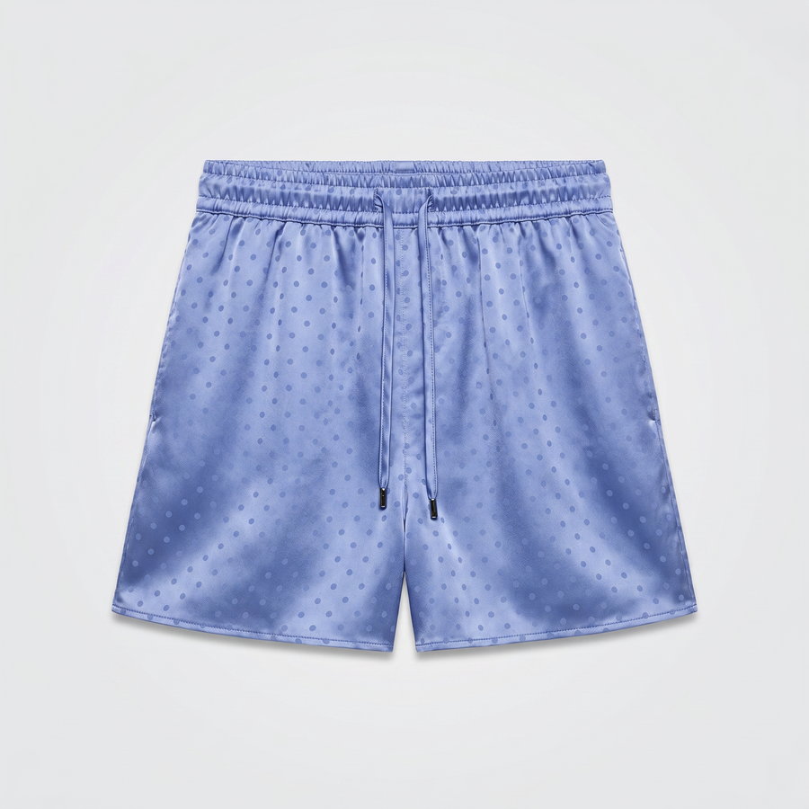 Pyjama Tress Femme Bleu Satiné – Importé d’Espagne 🇪🇸