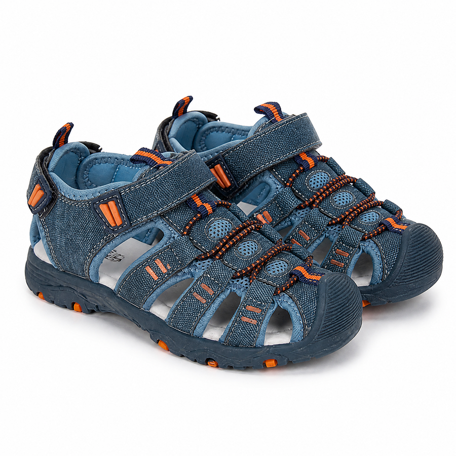 Sandales Enfant Scratch – Importées d'Espagne 🇪🇸 – Bleu