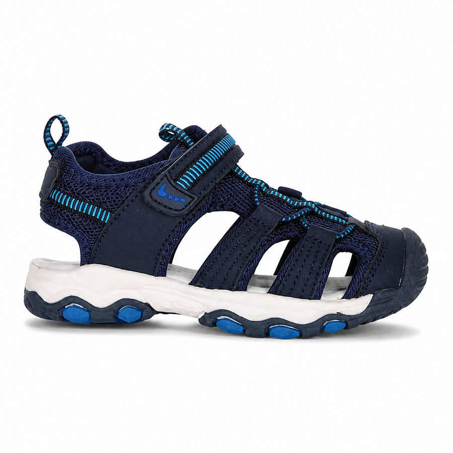 Sandale Sport Enfant Fermée – Bleu Électrique -Importées d’Espagne 🇪🇸