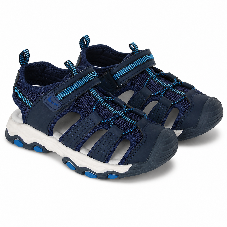 Sandale Sport Enfant Fermée – Bleu Électrique -Importées d’Espagne 🇪🇸