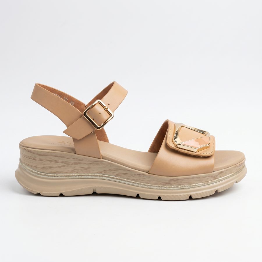 Sandales Femme H&L – Importées d'Espagne 🇪🇸 – Beige