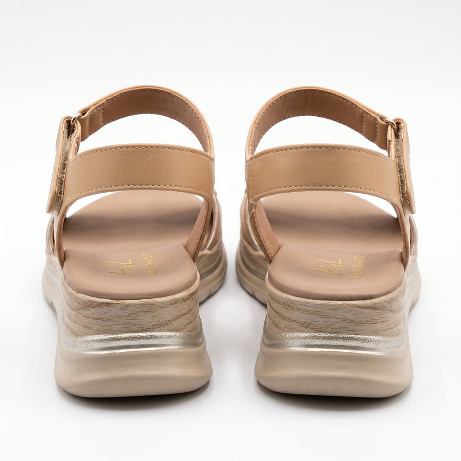 Sandales Femme Bride Cheville – Importées d'Espagne 🇪🇸 – Beige