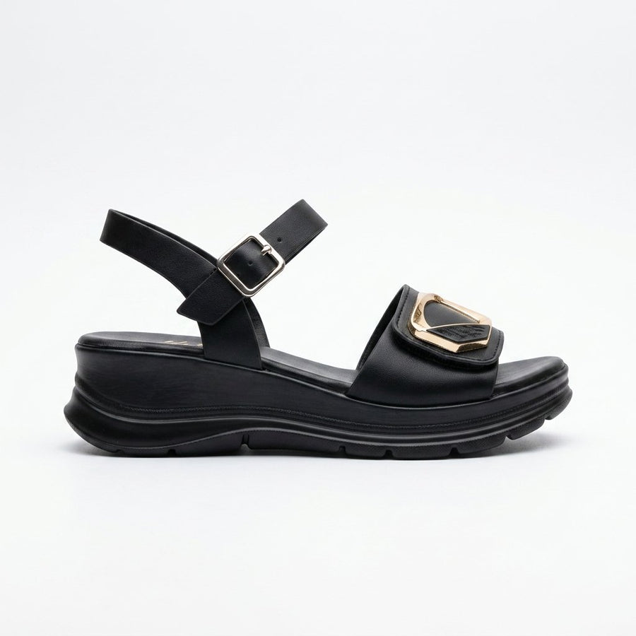 Sandales Femme H&L – Importées d'Espagne 🇪🇸 – Noir
