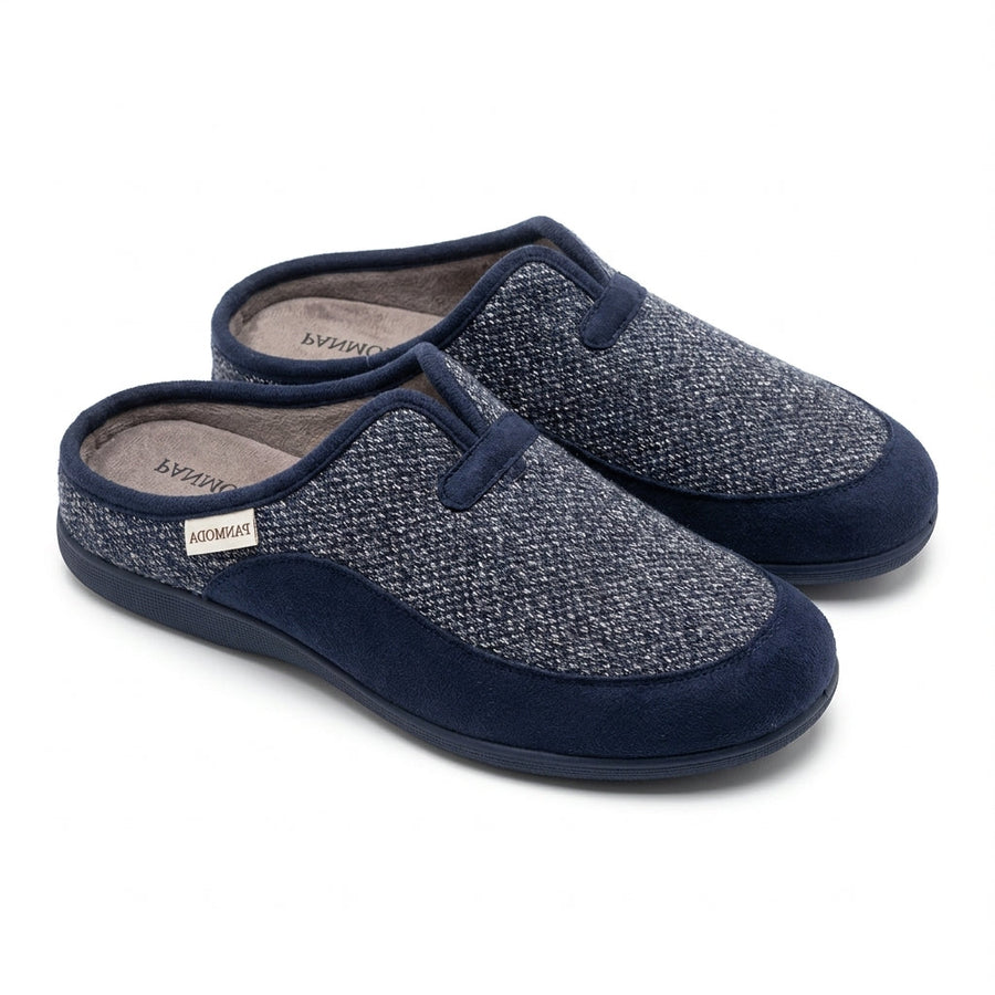 Pantoufles Homme Hiver PANMODA 826 – made in spain 🇪🇸 – Bleu_Marine