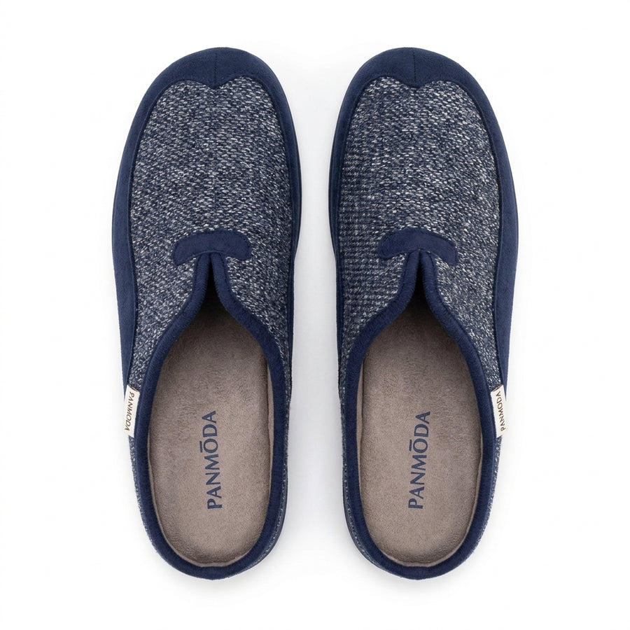 Pantoufles Homme Hiver PANMODA 826 – made in spain 🇪🇸 – Bleu_Marine