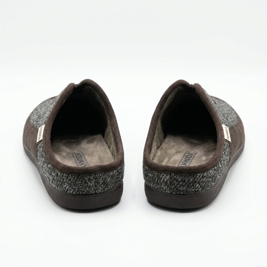 Pantoufles Homme Hiver PANMODA 826 – made in spain 🇪🇸 – Marron