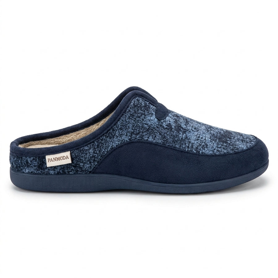 Pantoufles Homme Hiver PANMODA 831 – made in spain 🇪🇸 – Bleu_Marine