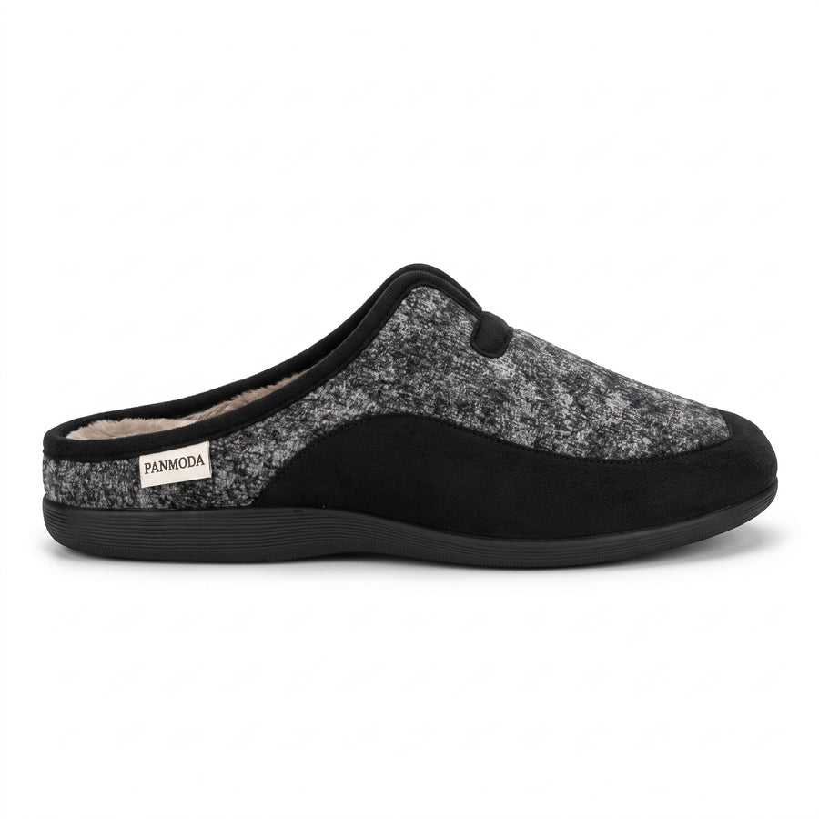Pantoufles Homme Hiver PANMODA 831 – made in spain 🇪🇸 – Gris_Anthracite