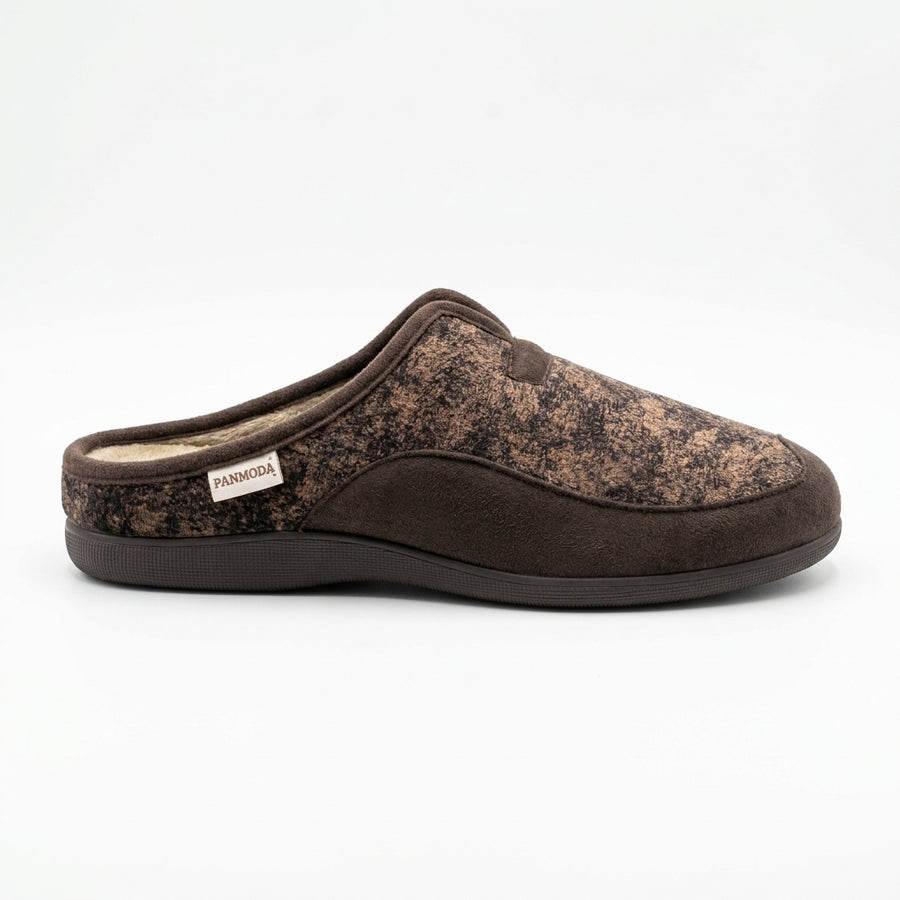 Pantoufles Homme Hiver PANMODA 831 – made in spain 🇪🇸 – Marron