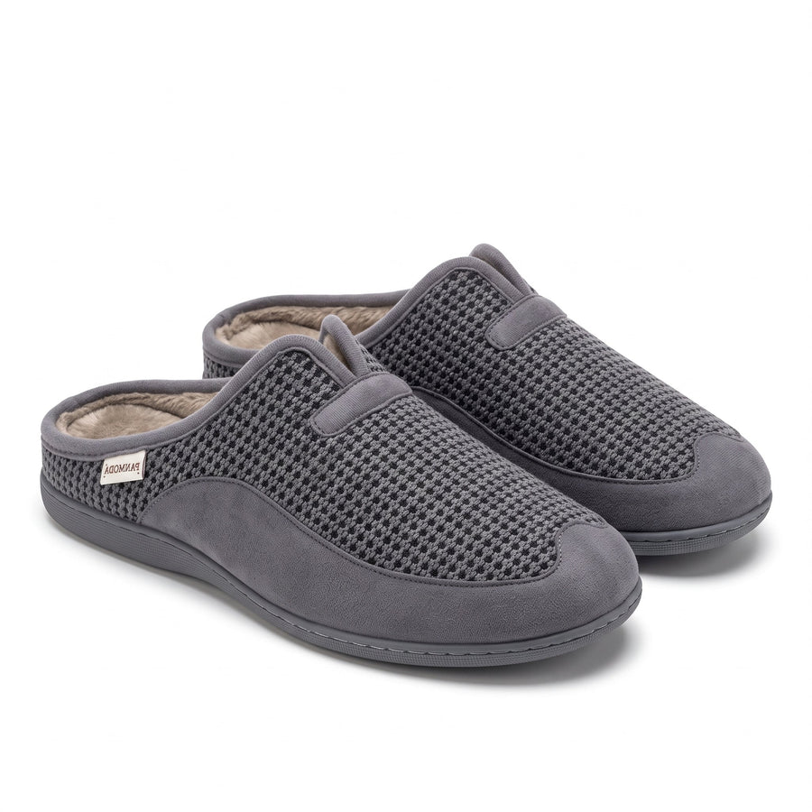 Pantoufles Homme Hiver PANMODA 832 – made in spain 🇪🇸 – Gris