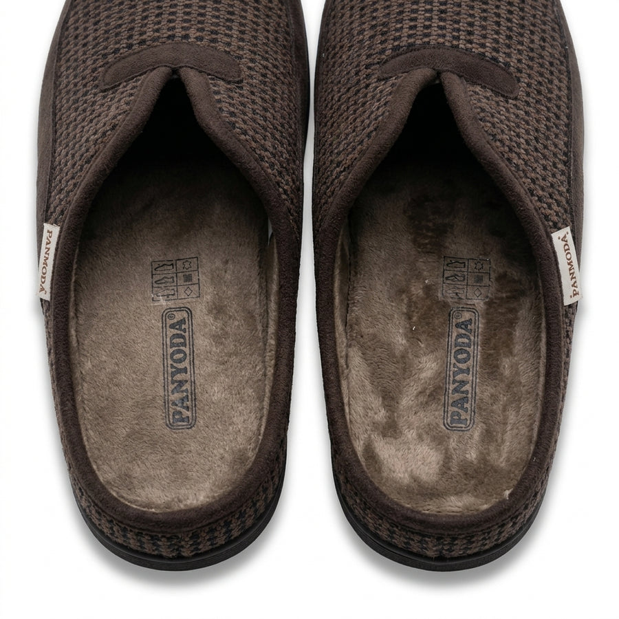 Pantoufles Homme Hiver PANMODA 832 – made in spain 🇪🇸 – Marron
