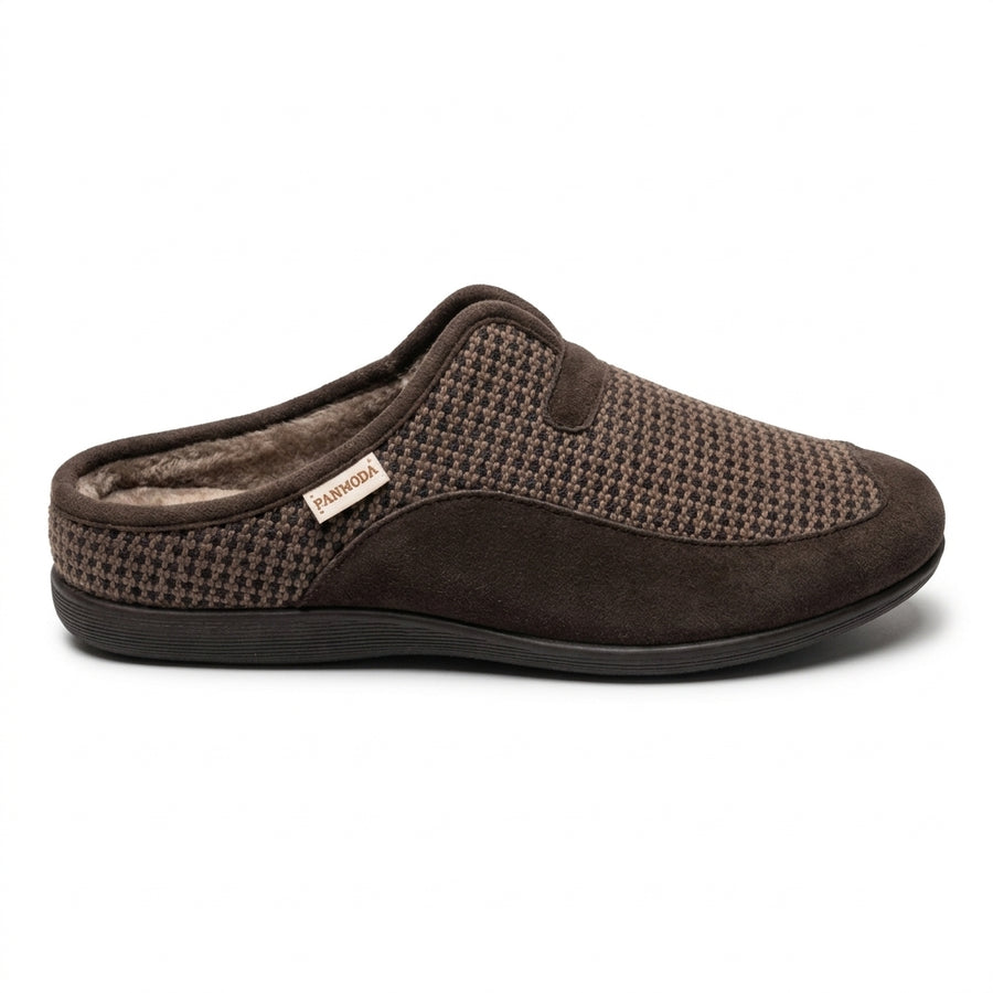 Pantoufles Homme Hiver PANMODA 832 – made in spain 🇪🇸 – Marron