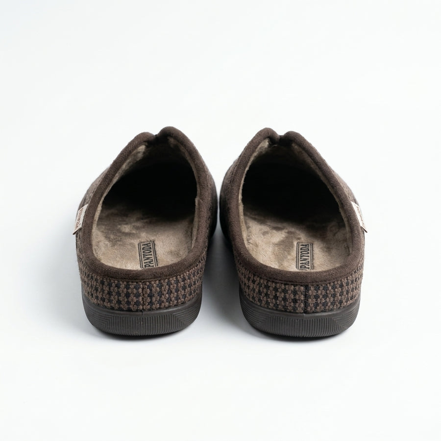 Pantoufles Homme Hiver PANMODA 832 – made in spain 🇪🇸 – Marron