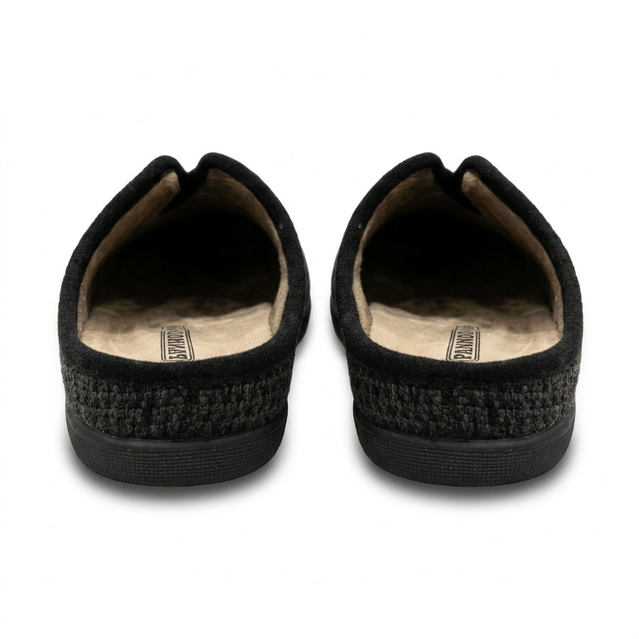 Pantoufles Homme Hiver PANMODA 832 – made in spain 🇪🇸 – Noir