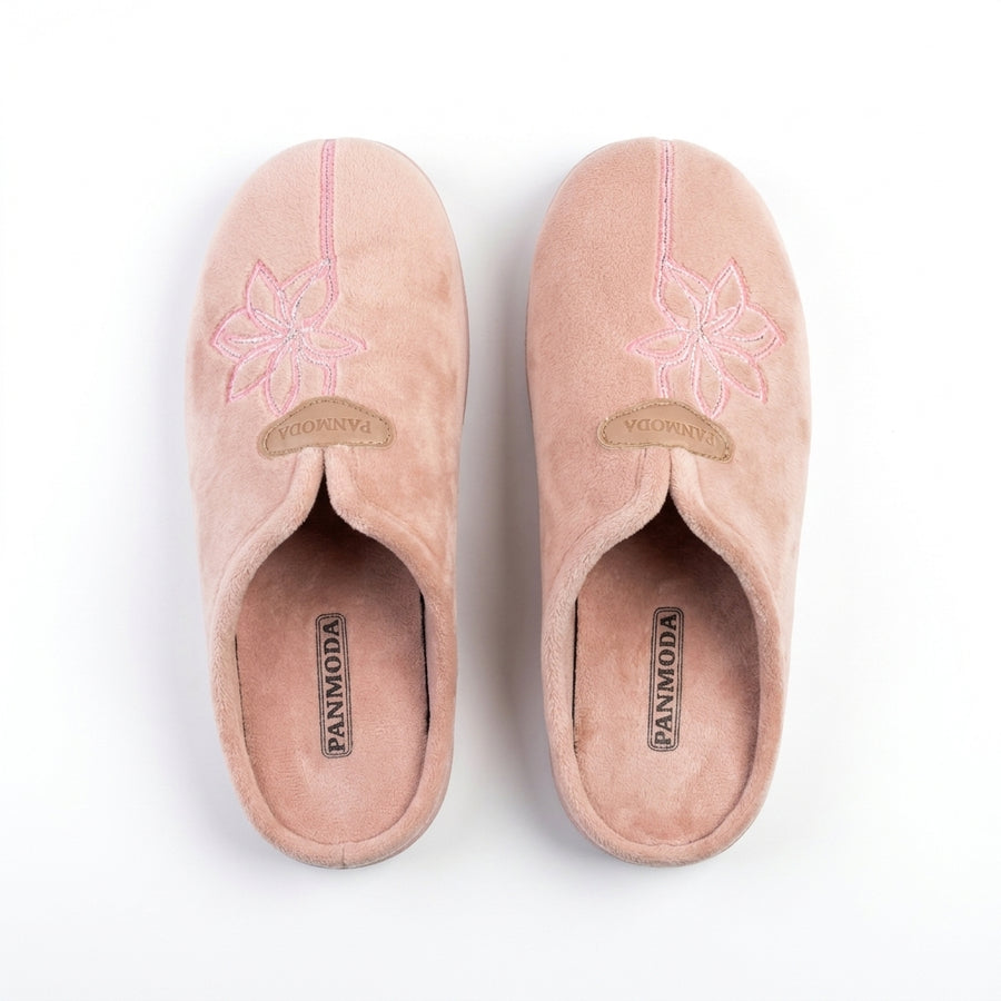 Pantoufles Femme Hiver PANMODA – made in spain 🇪🇸 – Rose