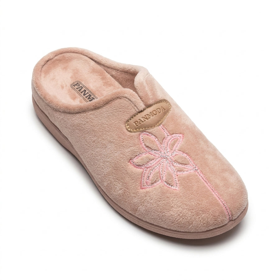 Pantoufles Femme Hiver PANMODA – made in spain 🇪🇸 – Rose